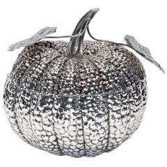 Buccellati Silver Nature Centerpiece Pumpkin