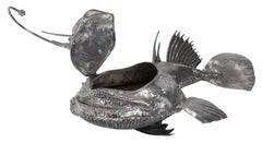 Buccellati Silver Sea Angler Fish Centerpiece