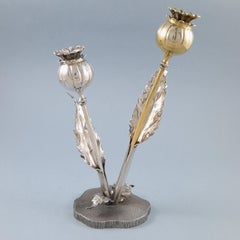 Buccellati Solid Silver Salt and Pepper Shakers