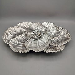 BUCCELLATI Arca-Muschelaufsatz aus Sterlingsilber
