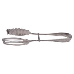 Buccellati Sterling Silver Asparagus Tongs in Classical Parma Pattern