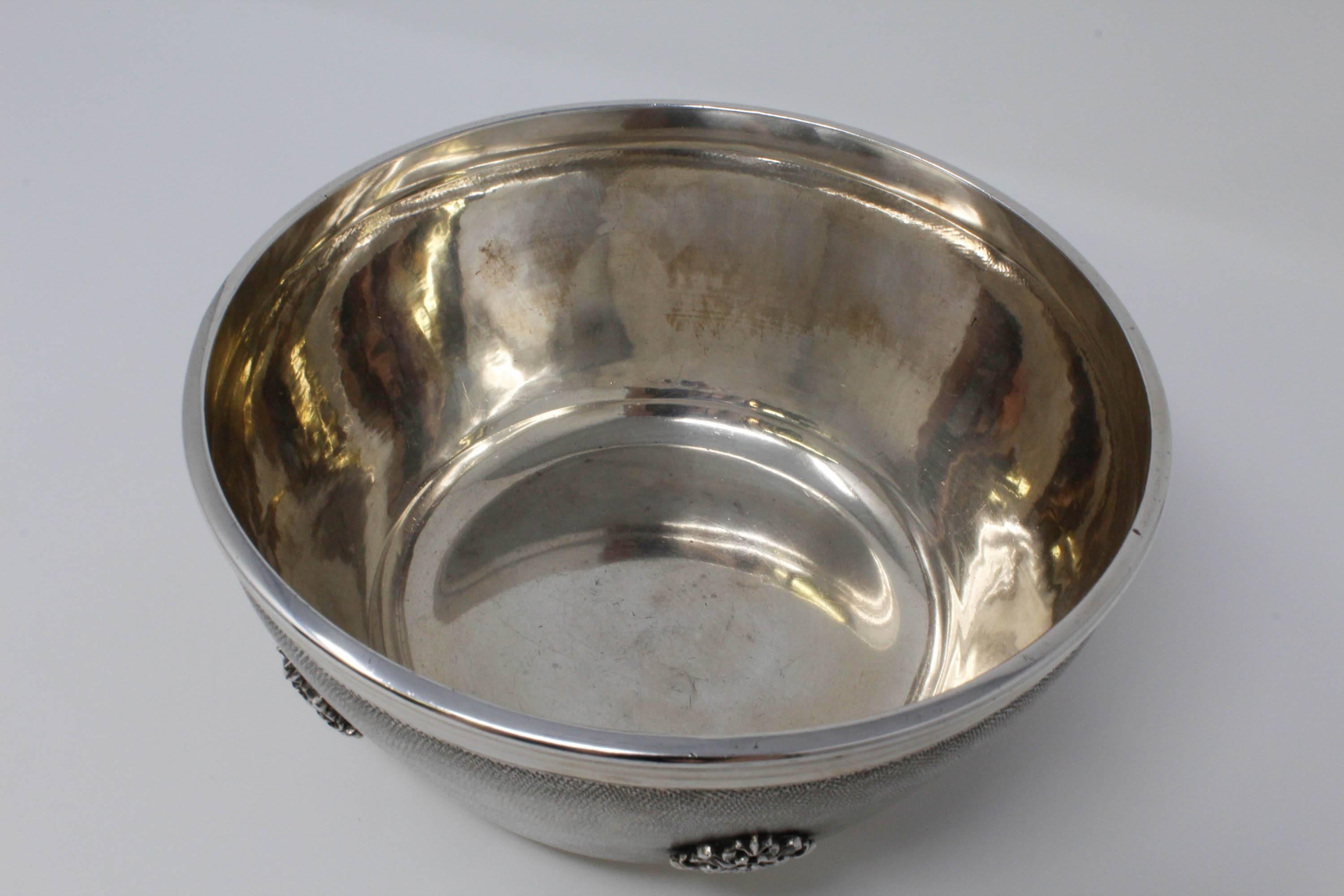 Buccellati, Sterling Silver Bowl In Excellent Condition For Sale In Santa Fe, NM