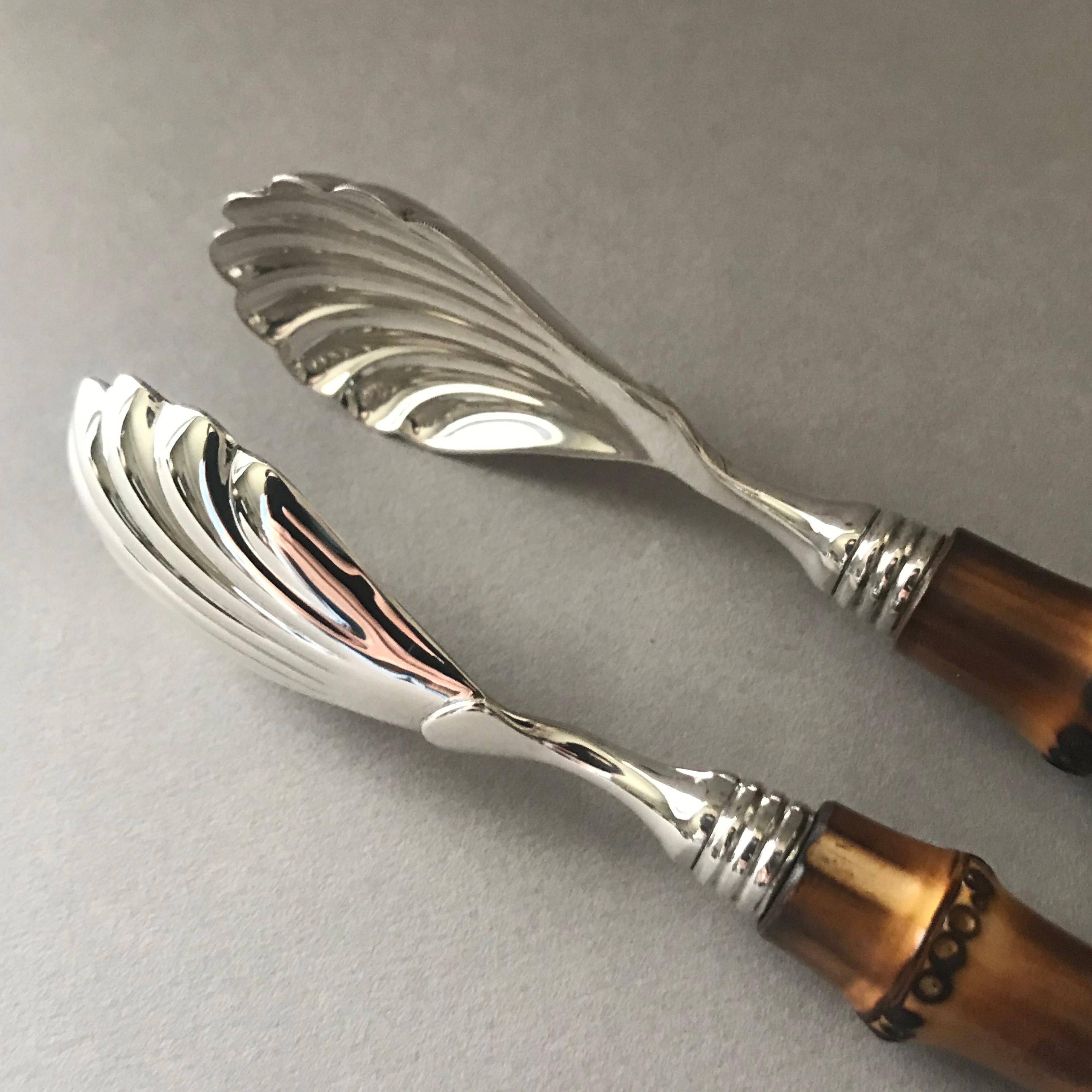 Italian Buccellati Sterling Silver Cutlery Pattern 