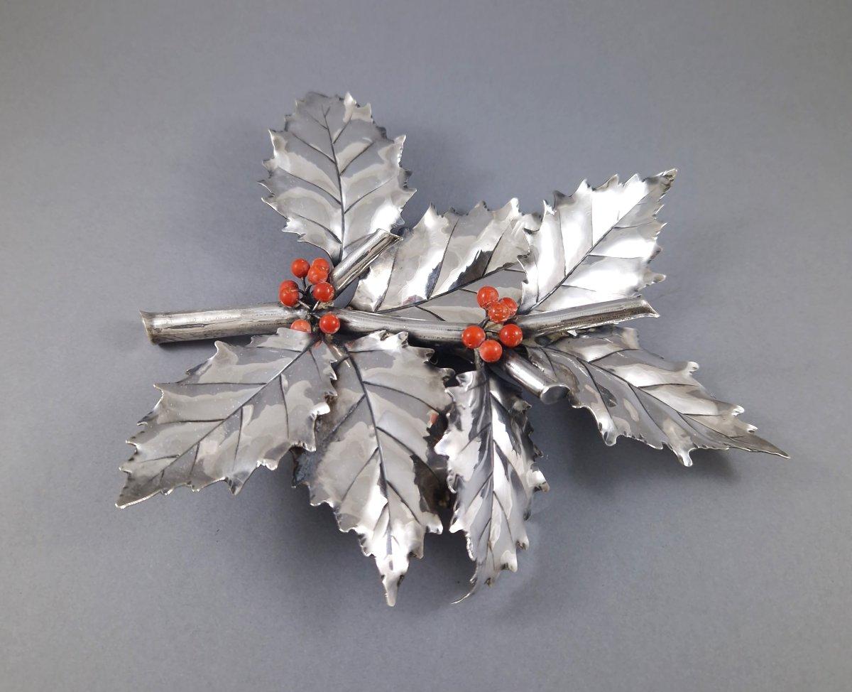 Buccellati Sterling Silber Holly Branch (Sterlingsilber) im Angebot