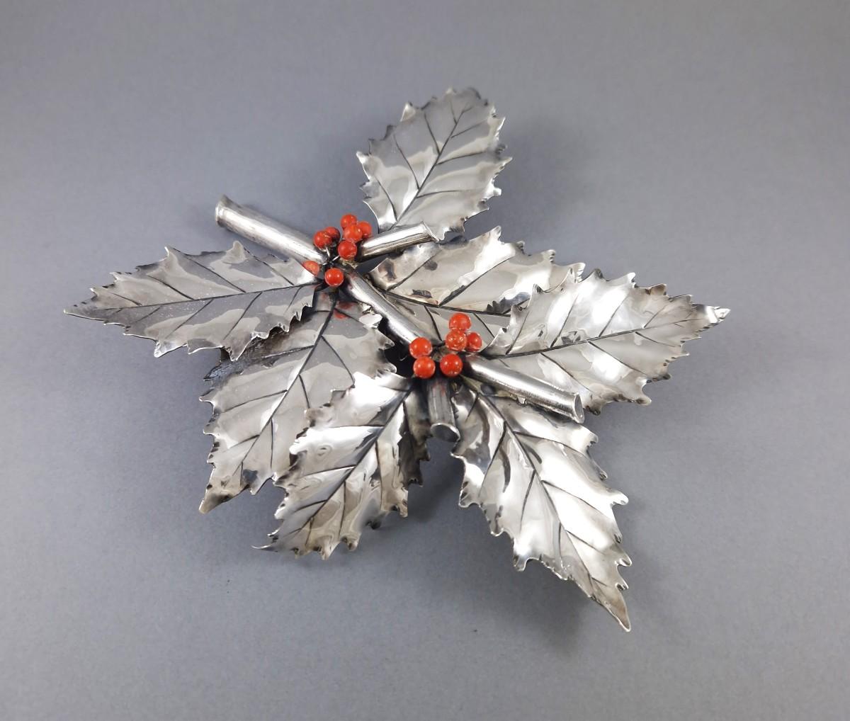 Buccellati Sterling Silber Holly Branch im Angebot 1