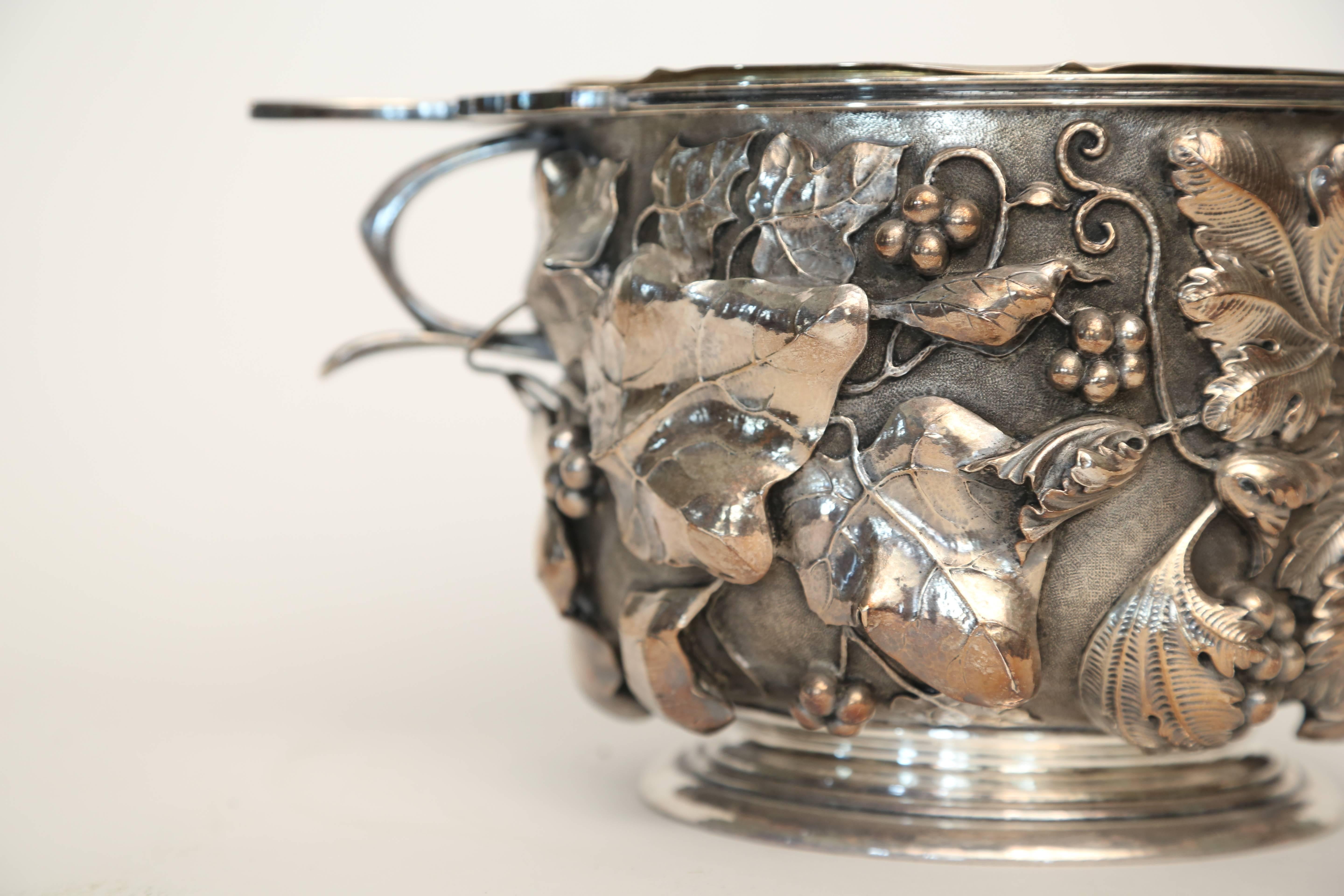 Buccellati Sterling Silver Ice Bucket In Good Condition In New York, NY