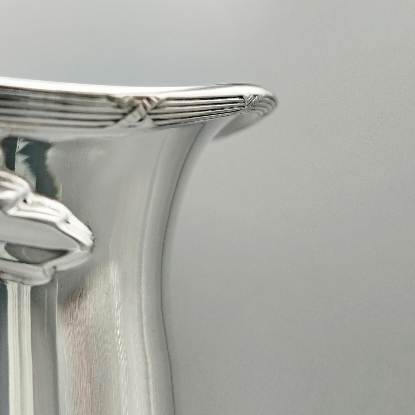 Buccellati Sterling Silver Jug  Louis XVI Style For Sale 3