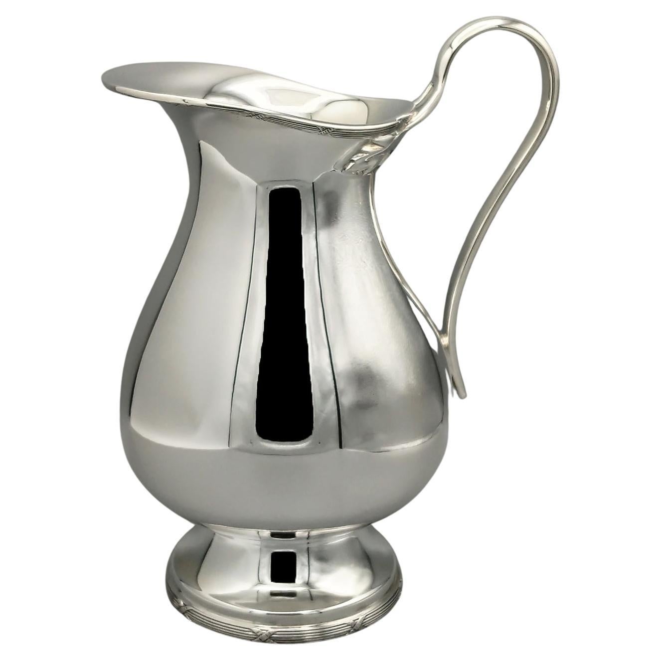 Buccellati Sterling Silver Jug  Louis XVI Style