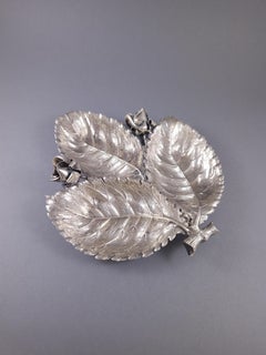 Buccellati - Sterling Silver Leaf Bowl