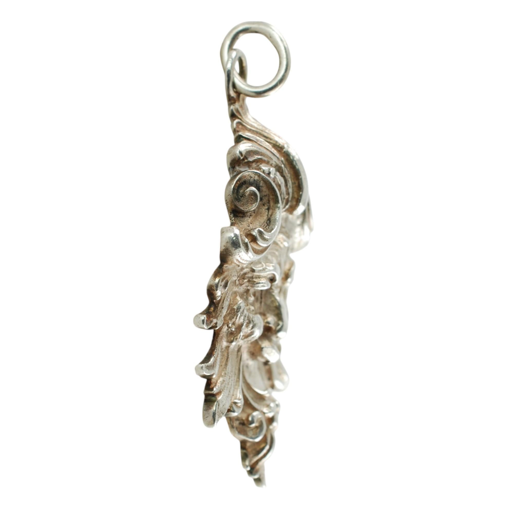 italien Buccellati Pendentif Maschera Ligorica en argent sterling en vente