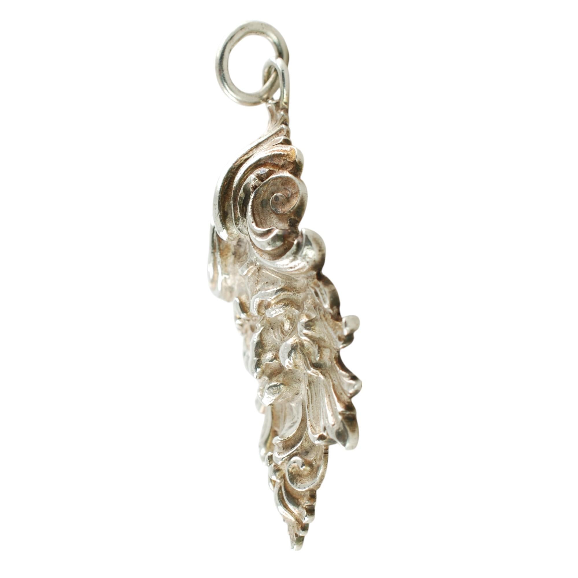 Fin du 20e siècle Buccellati Pendentif Maschera Ligorica en argent sterling en vente