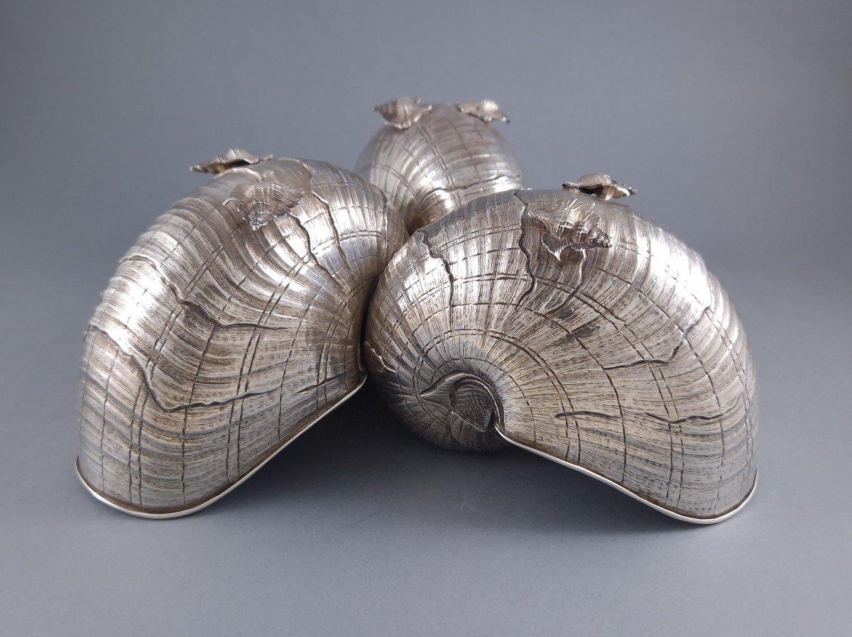 Buccellati - Sterling Silver Nautilus Centerpiece shell 4