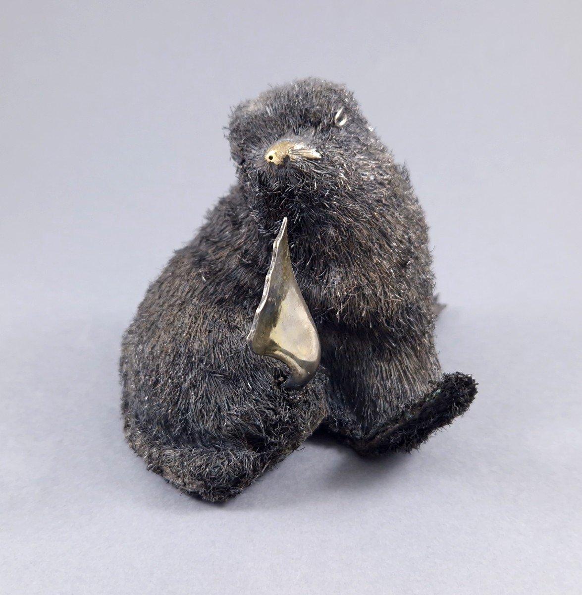 Italian Buccellati - Sterling Silver Sea Lion For Sale