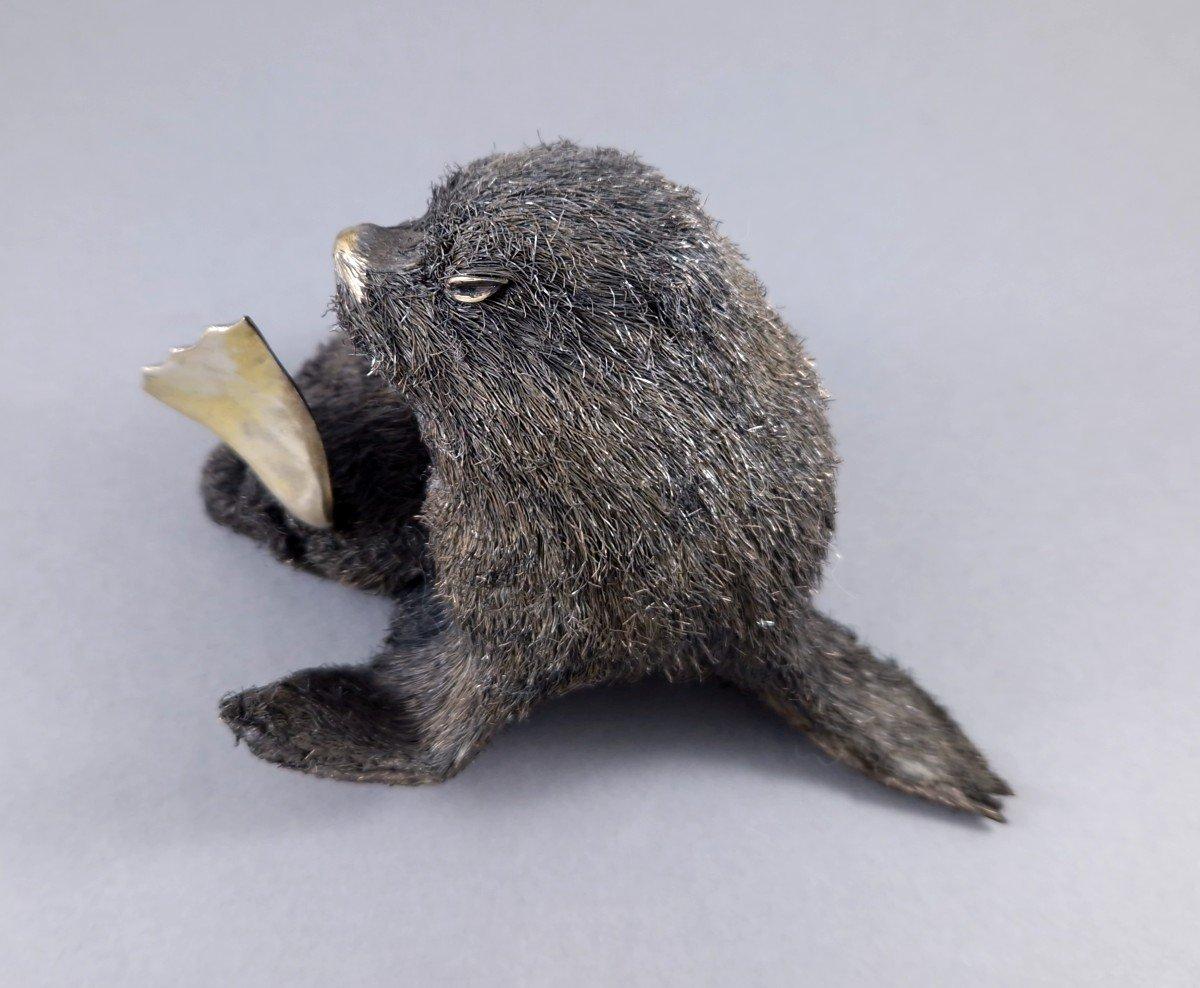 Buccellati - Sterling Silver Sea Lion For Sale 2