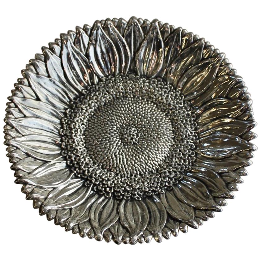 Buccellati Sterling Silver "Sunflower" Bowl For Sale