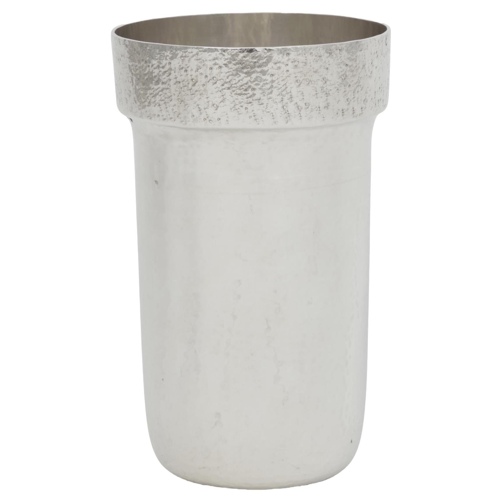 Buccellati Sterling Silver Vase For Sale