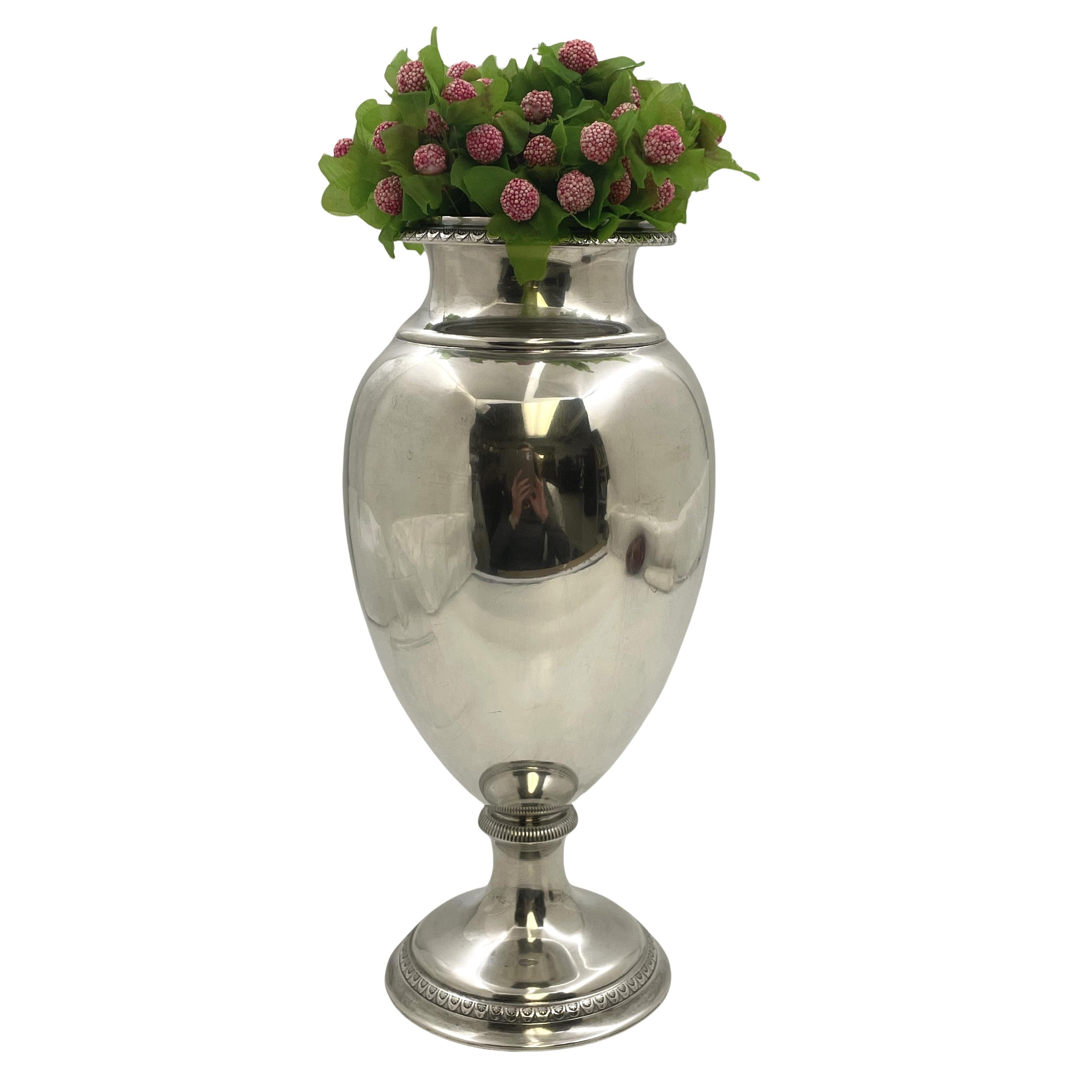 Buccellati-Vase aus Sterlingsilber