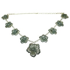 Buccellati Sterling Silver Vintage Flower Necklace