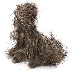 Buccellati Style Silver Model of a Dog