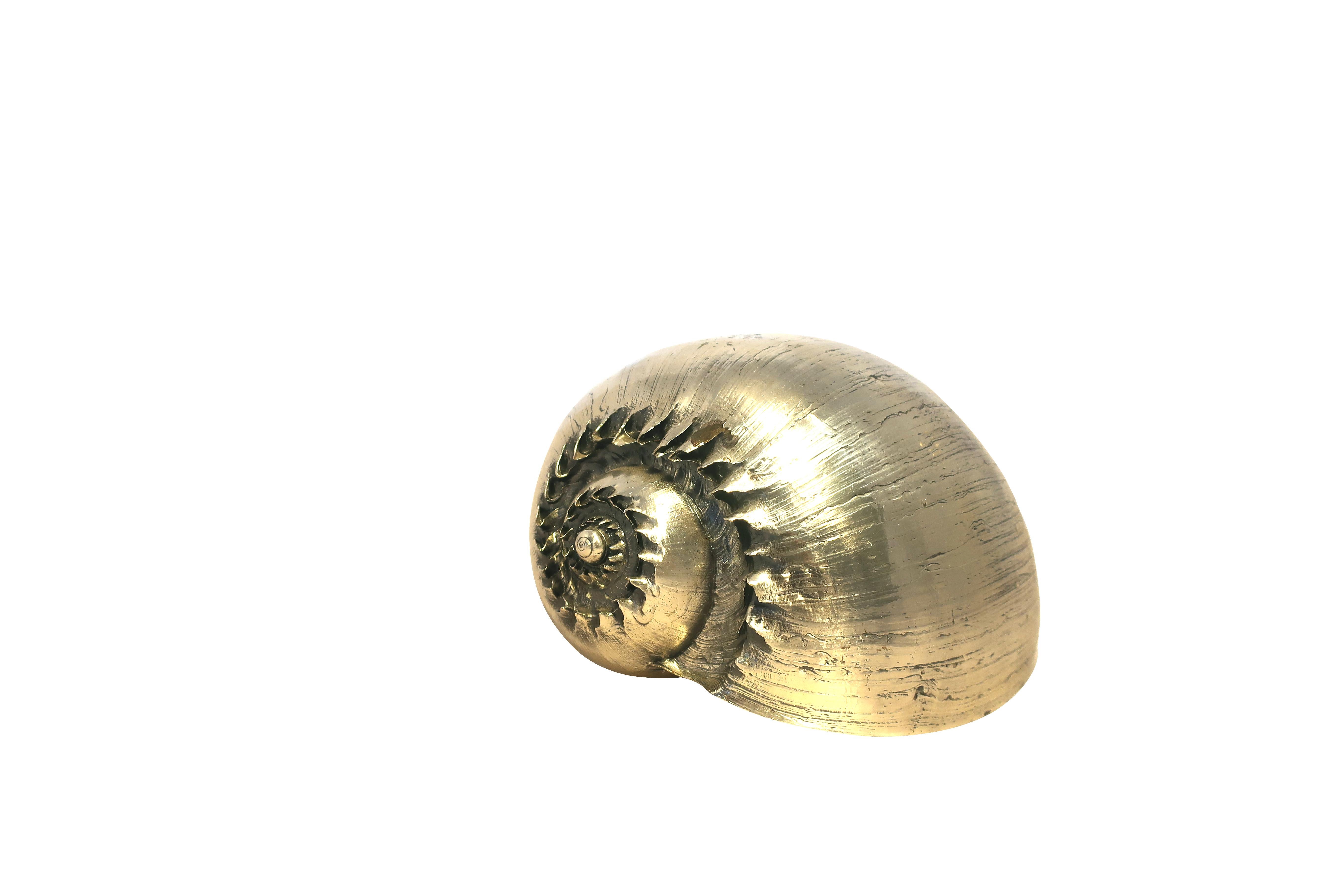 Buccellati Style Italian Silver Overlay Sea Shells 2