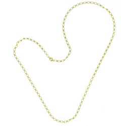 Buccellati Textured Oval Link Chain Necklace
