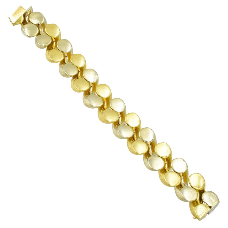 Buccellati "Torchon San MarCo" Link Bracelet at 1stDibs
