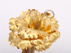 Buccellati Épingle à fleurs en or bicolore