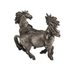 Buccellati Two Horses Silver Statue