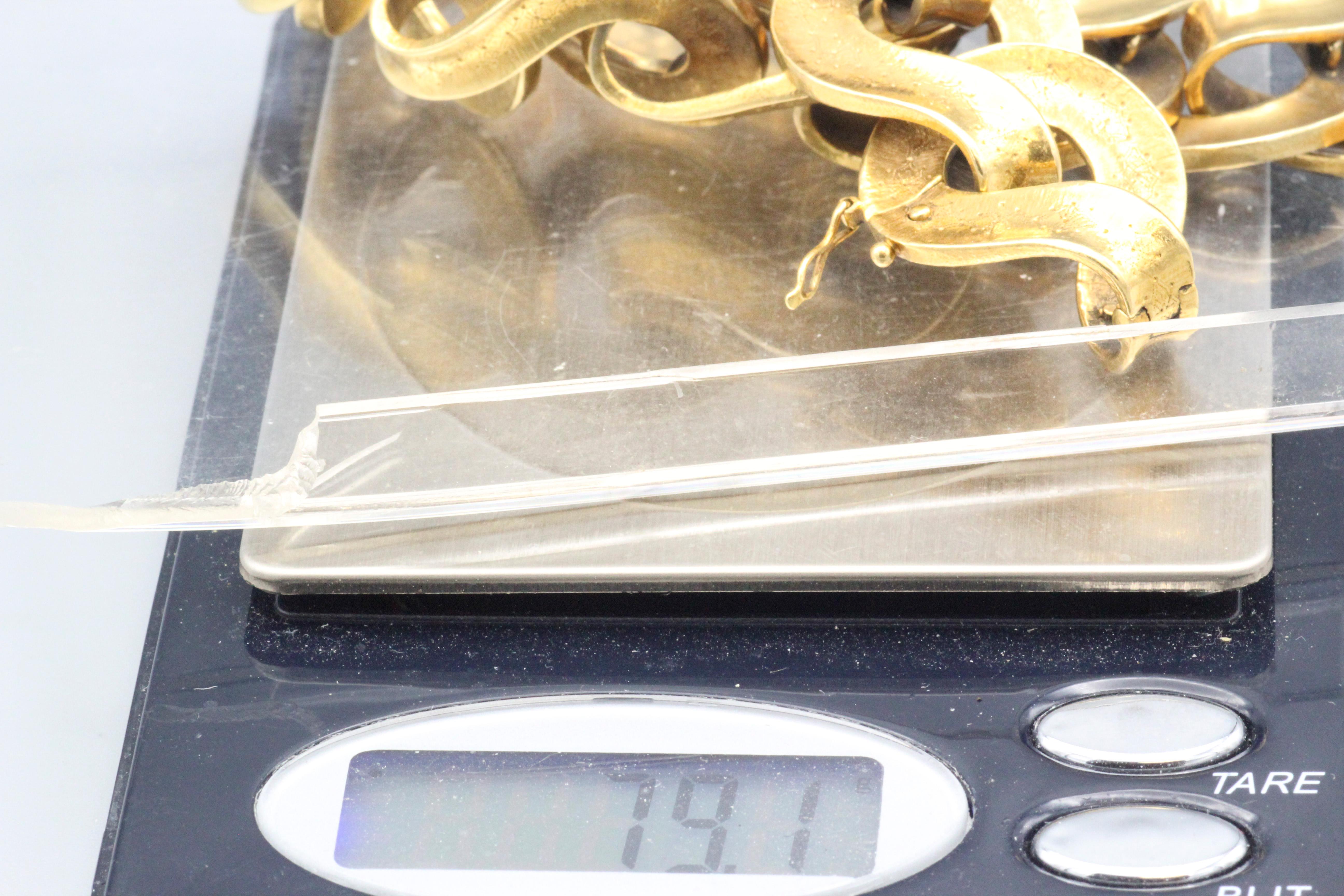 Buccellati Vintage 18 Karat Gold A Link-Armband im Angebot 5