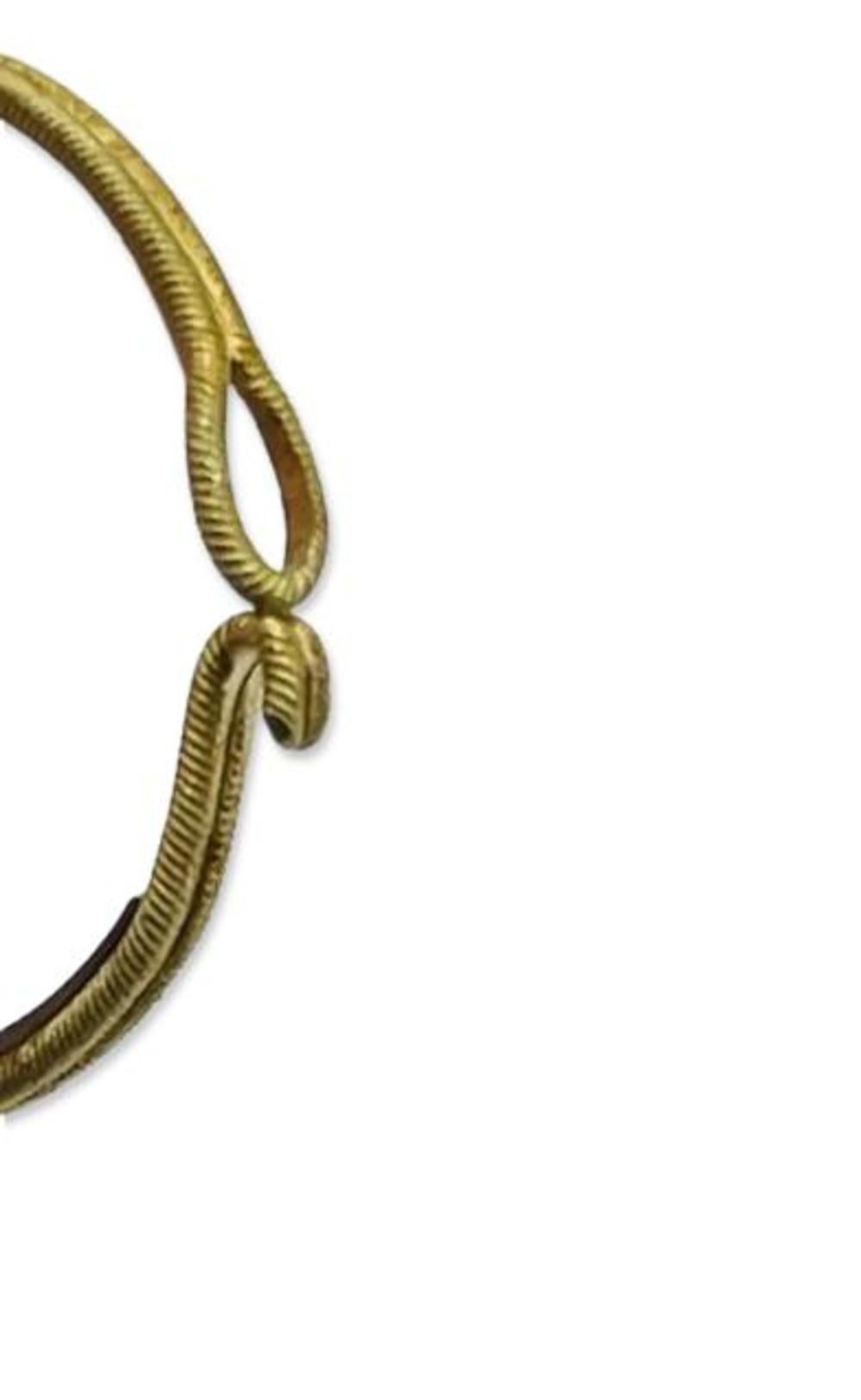 Buccellati Vintage Authentique Bague à fermoir en or jaune 18 carats Excellent état - En vente à New York, NY