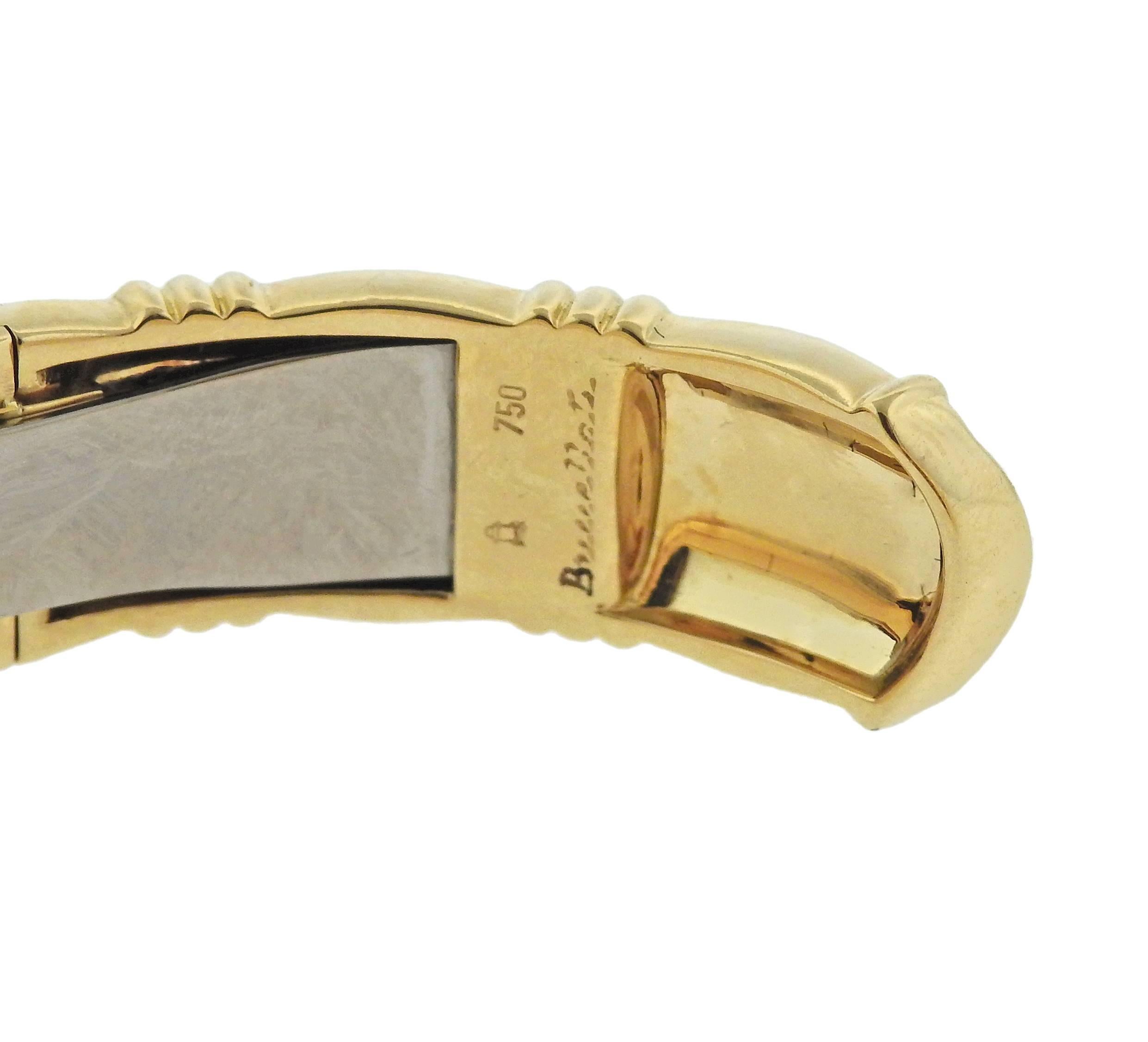  18k yellow gold classic Buccellati bracelet, retail $14100. Bracelet will fit approx. 7