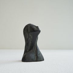 'Bucchero' Ceramic Bust Italian, 1950s