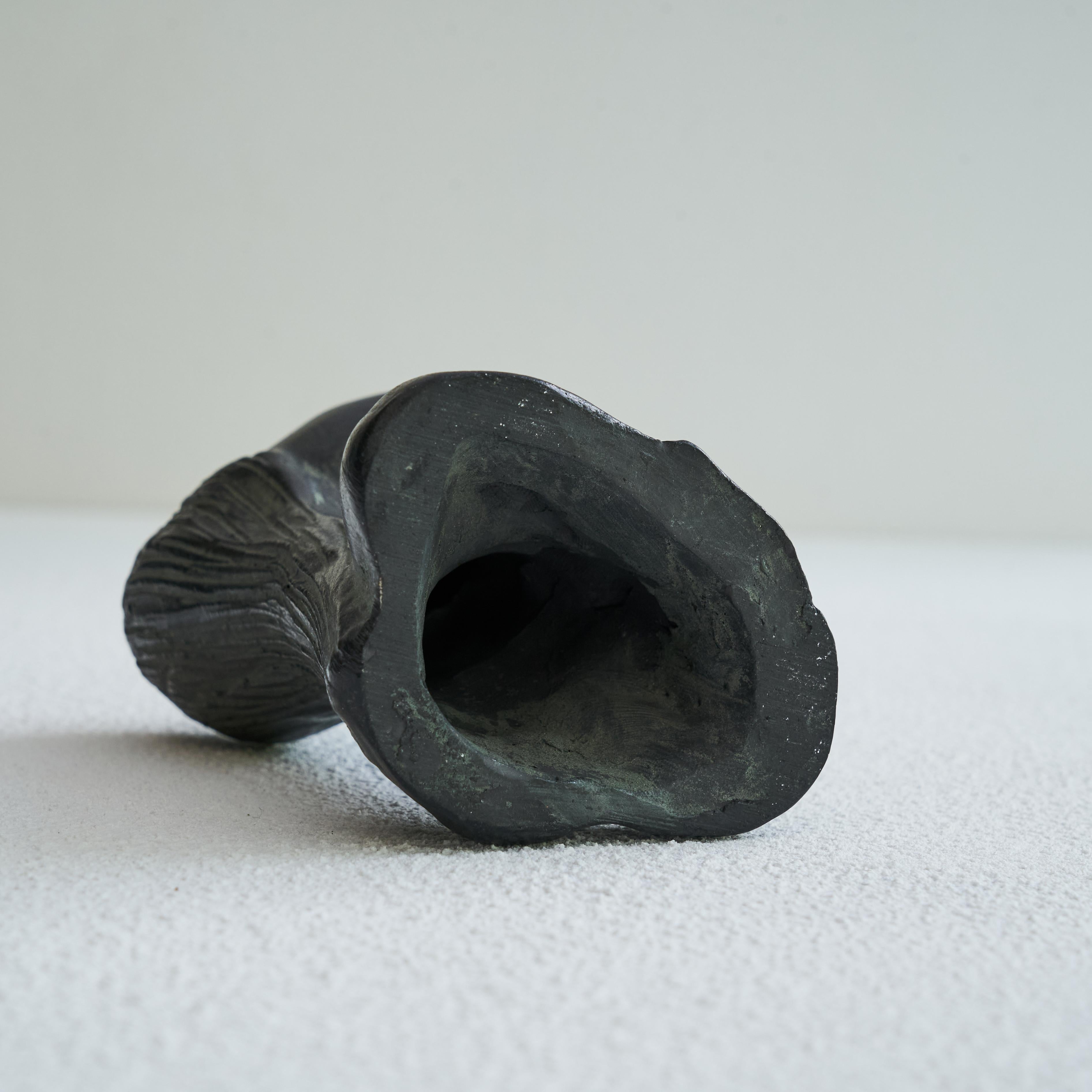 Busto in ceramica 'Bucchero' Italiano, anni '50 in vendita 2