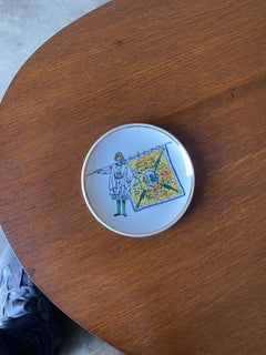 Bucciarelli Ceramic Coaster, Italy, 1950's