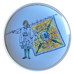Sottobicchiere in ceramica Bucciarelli, Italia, anni '50