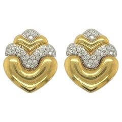 Bucciari Gold and Diamond Earrings