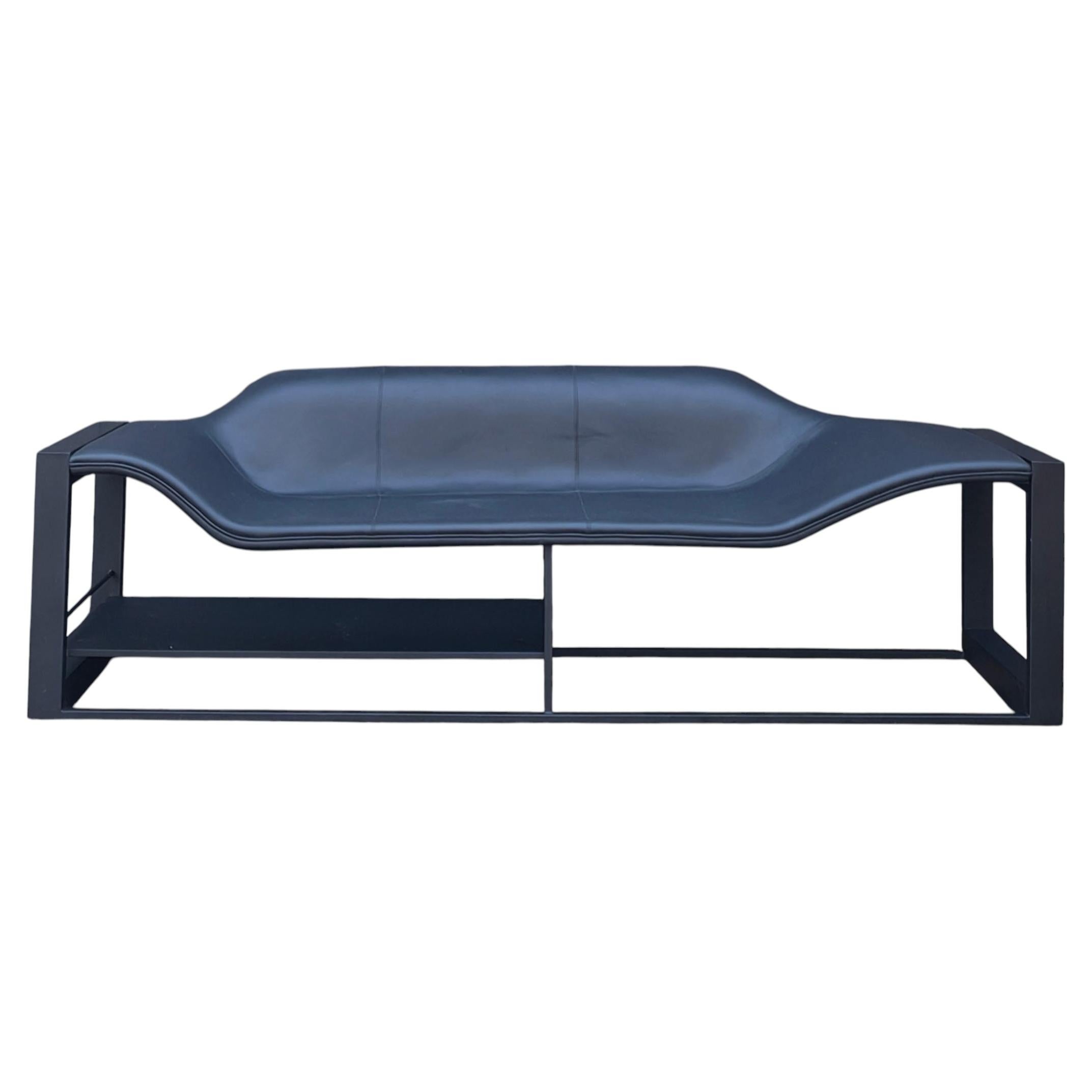 Bucefalo Sofa by Daniele Canova, Black Minimalist Multifunction Design, 2010s