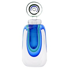Parfümflasche aus Murano Sommerso-Glas von Bucella Cristalli - Luigi Onesto zugeschrieben