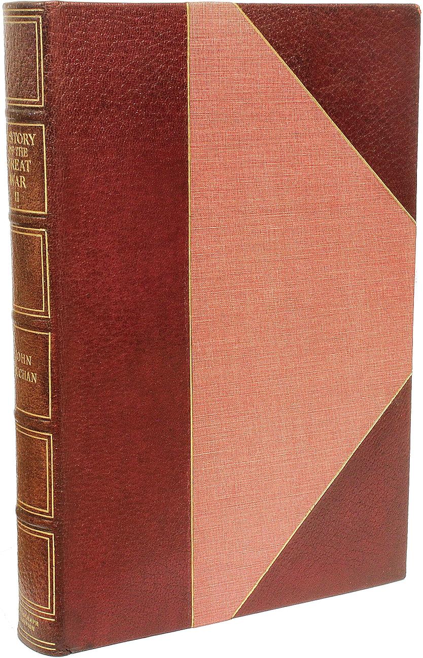 American BUCHAN, John. A History Of The Great War. AUTOGRAPH EDITION. 8 vols. 1922