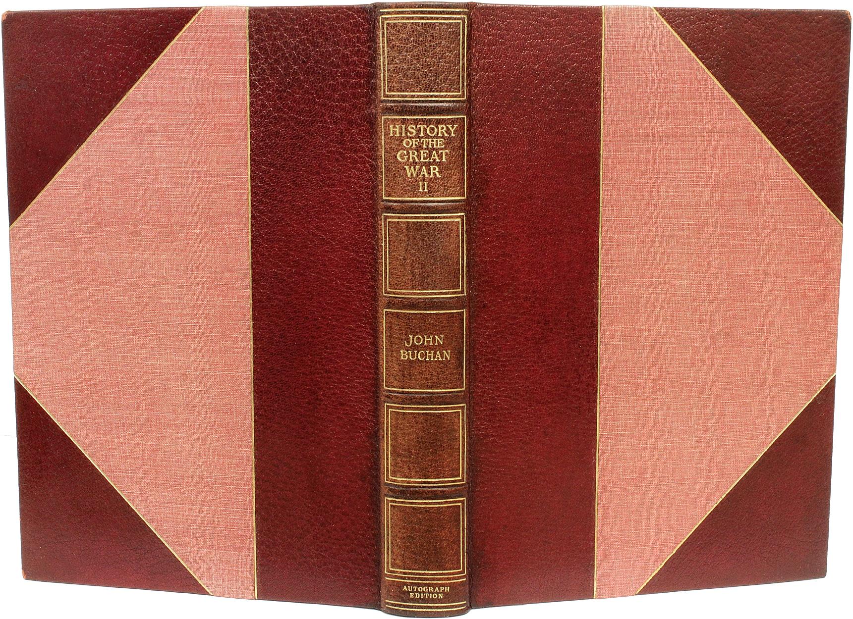 BUCHAN, John. A History Of The Great War. AUTOGRAPH EDITION. 8 vols. 1922 In Good Condition In Hillsborough, NJ
