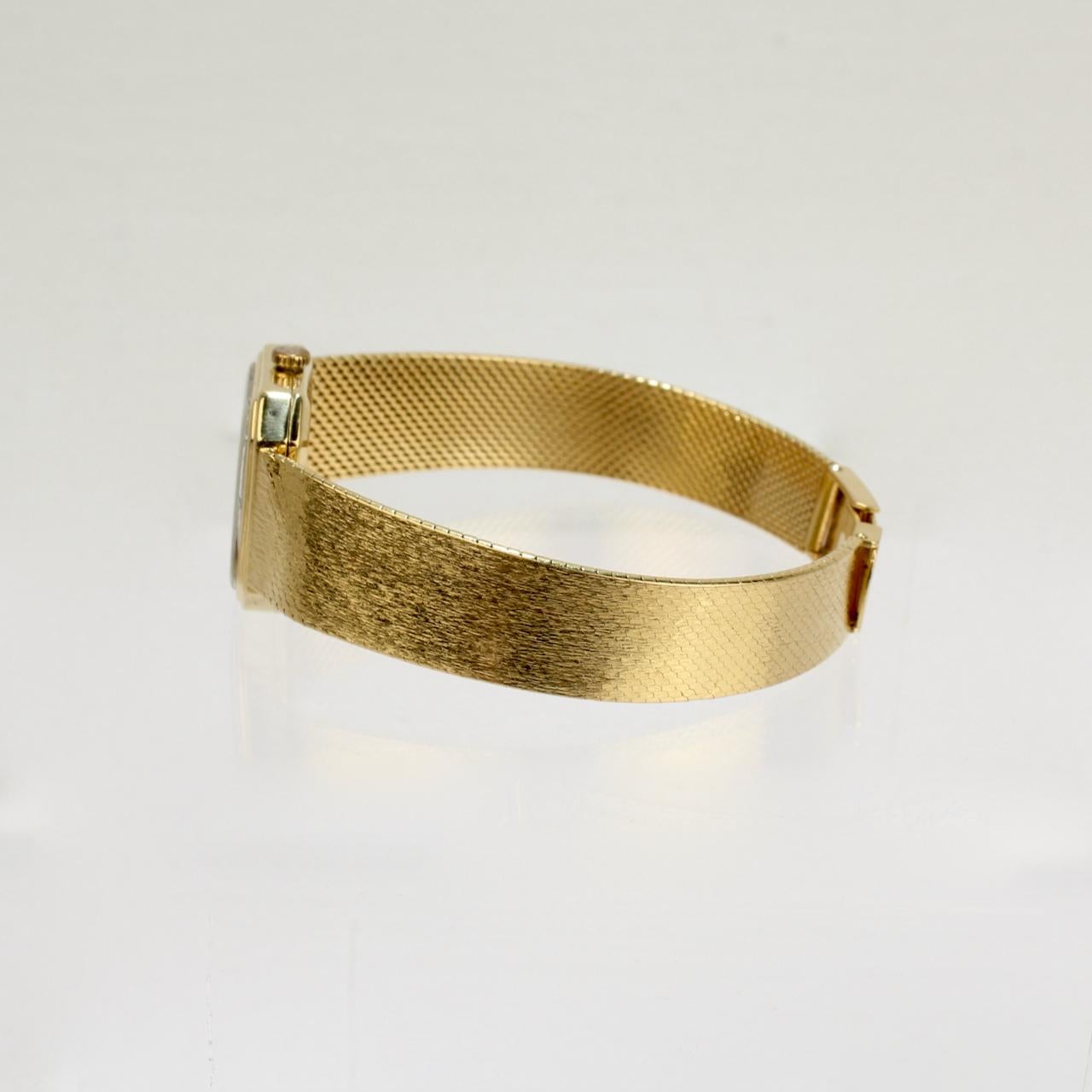 Bucherer: 18 Karat Gold-Armbanduhr 3