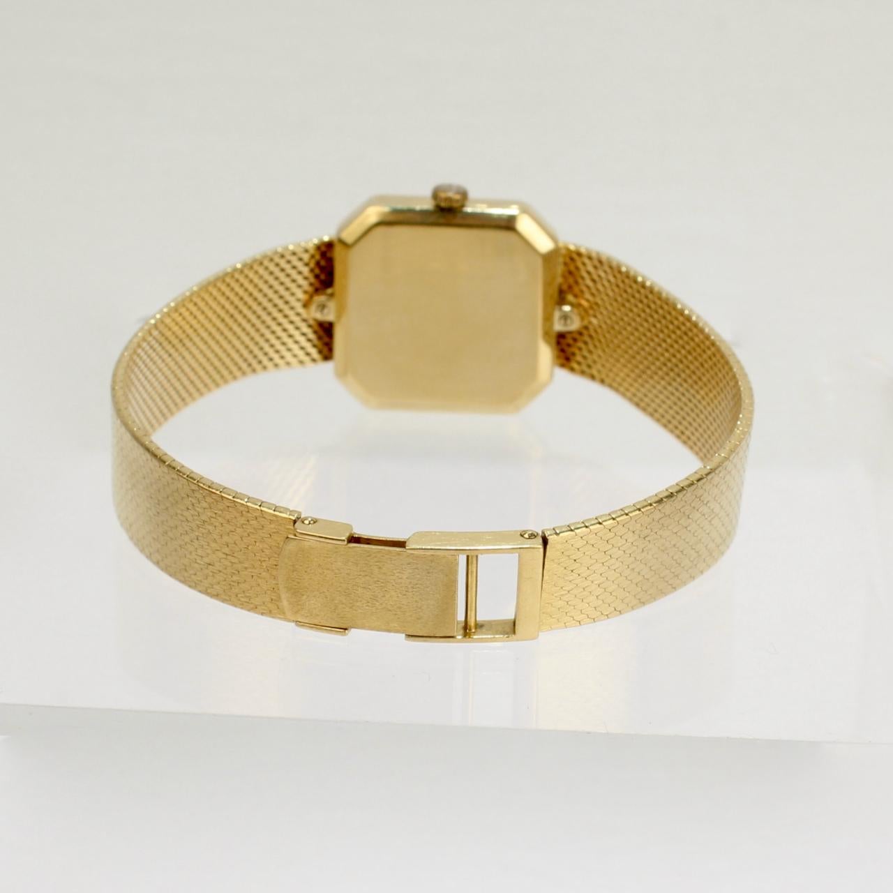 Bucherer: 18 Karat Gold-Armbanduhr 5