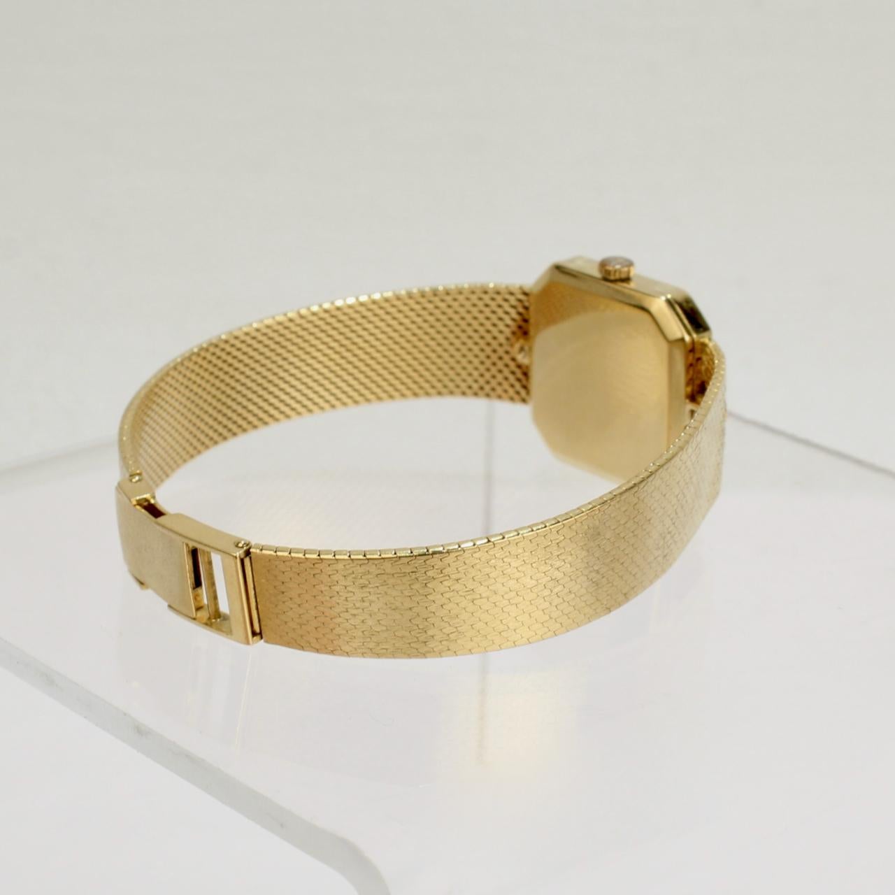 Bucherer: 18 Karat Gold-Armbanduhr 6