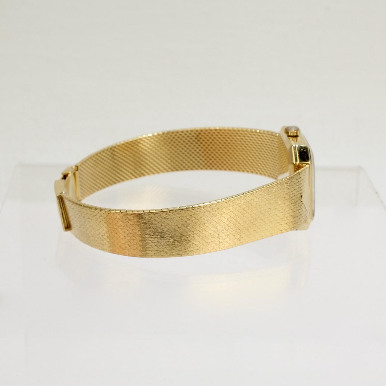 Bucherer: 18 Karat Gold-Armbanduhr 7