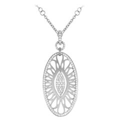 Collana con diamante Bucherer in oro bianco 18 carati da 1,73 carati