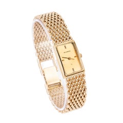 Reloj de pulsera para mujer Bucherer de oro amarillo de 18k