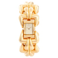 Bucherer Montre-bracelet pour dames en or jaune 18 carats