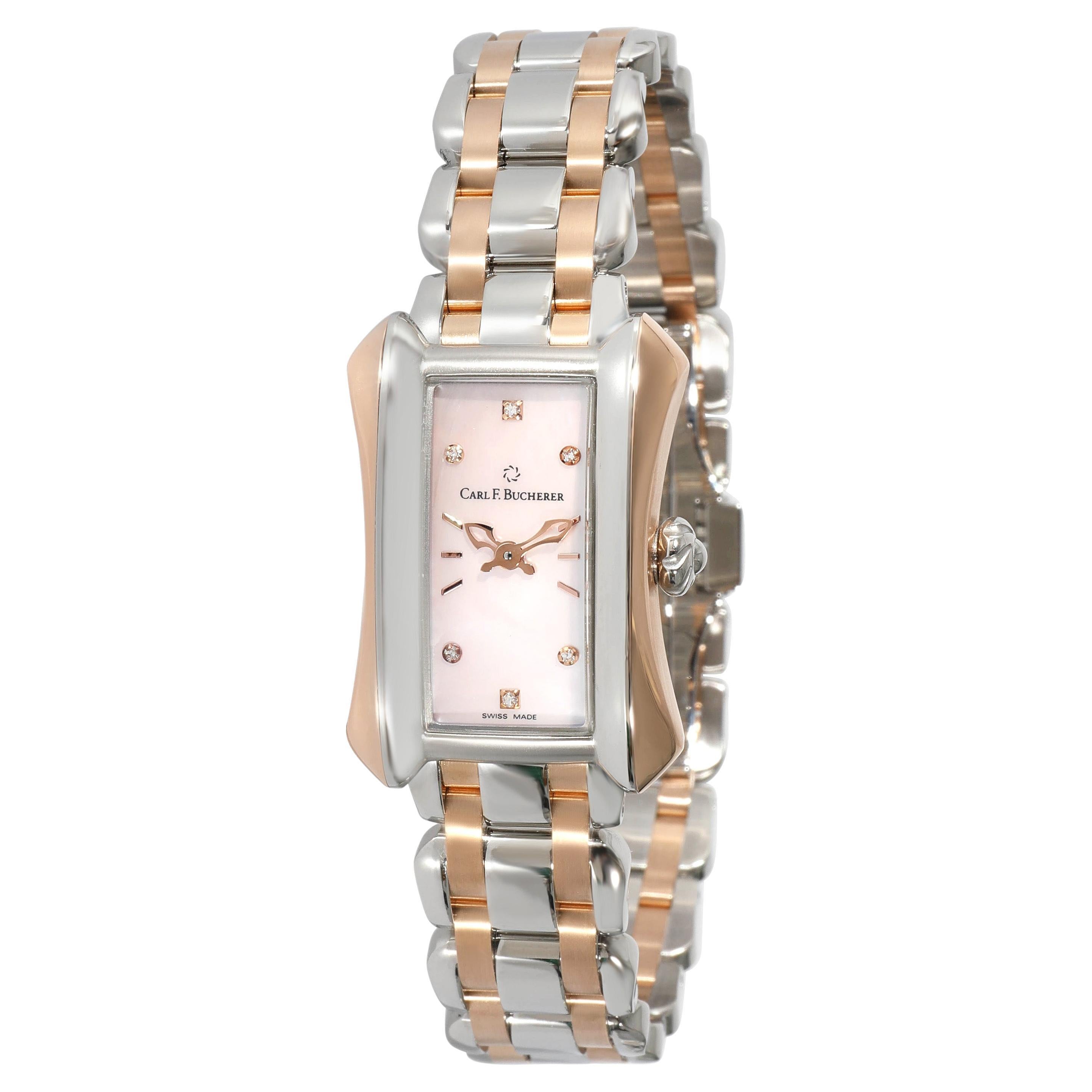 Bucherer Alacria Princess 00.10703.07.77.21 Women's Watch in 18kt Stainless Stee For Sale