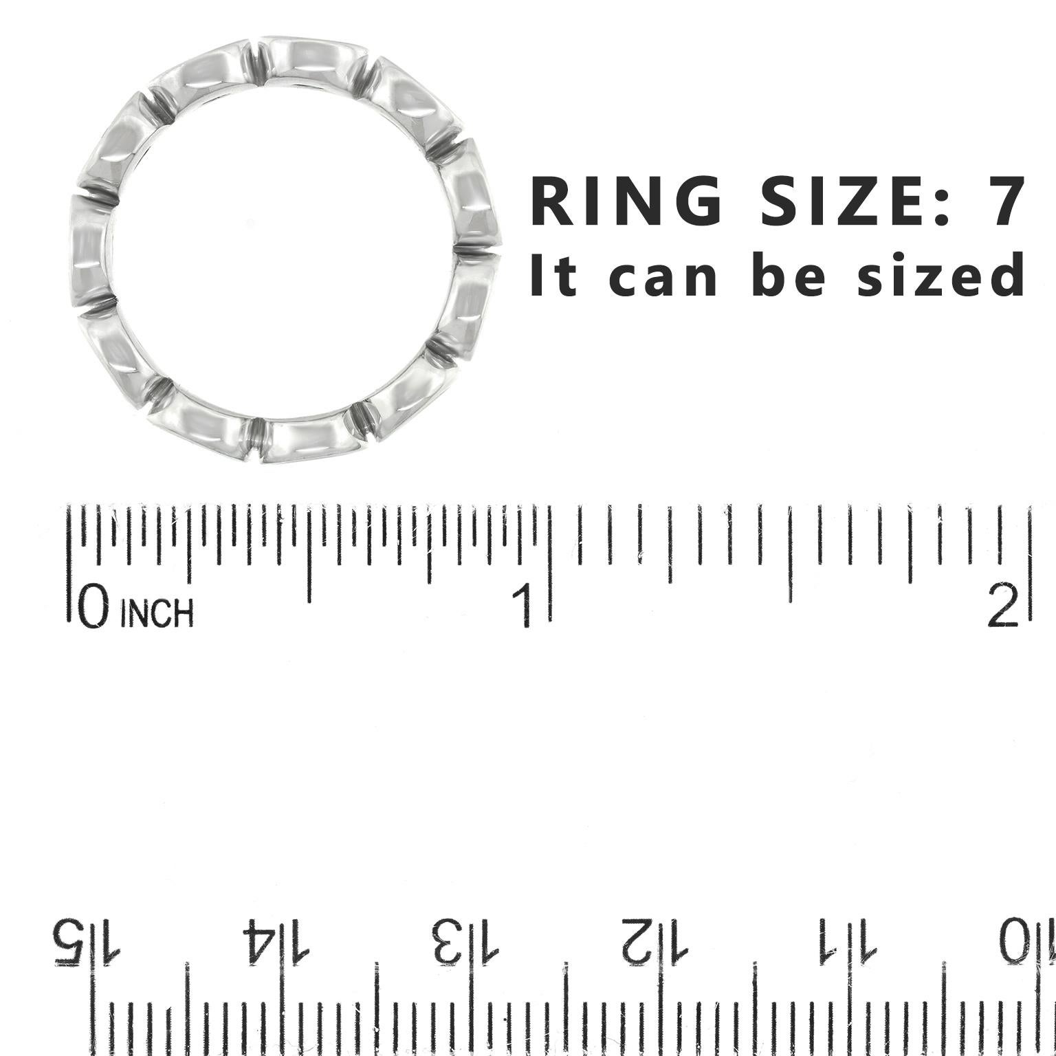 Women's or Men's Bucherer Diamond-Set Gold Ring For Sale