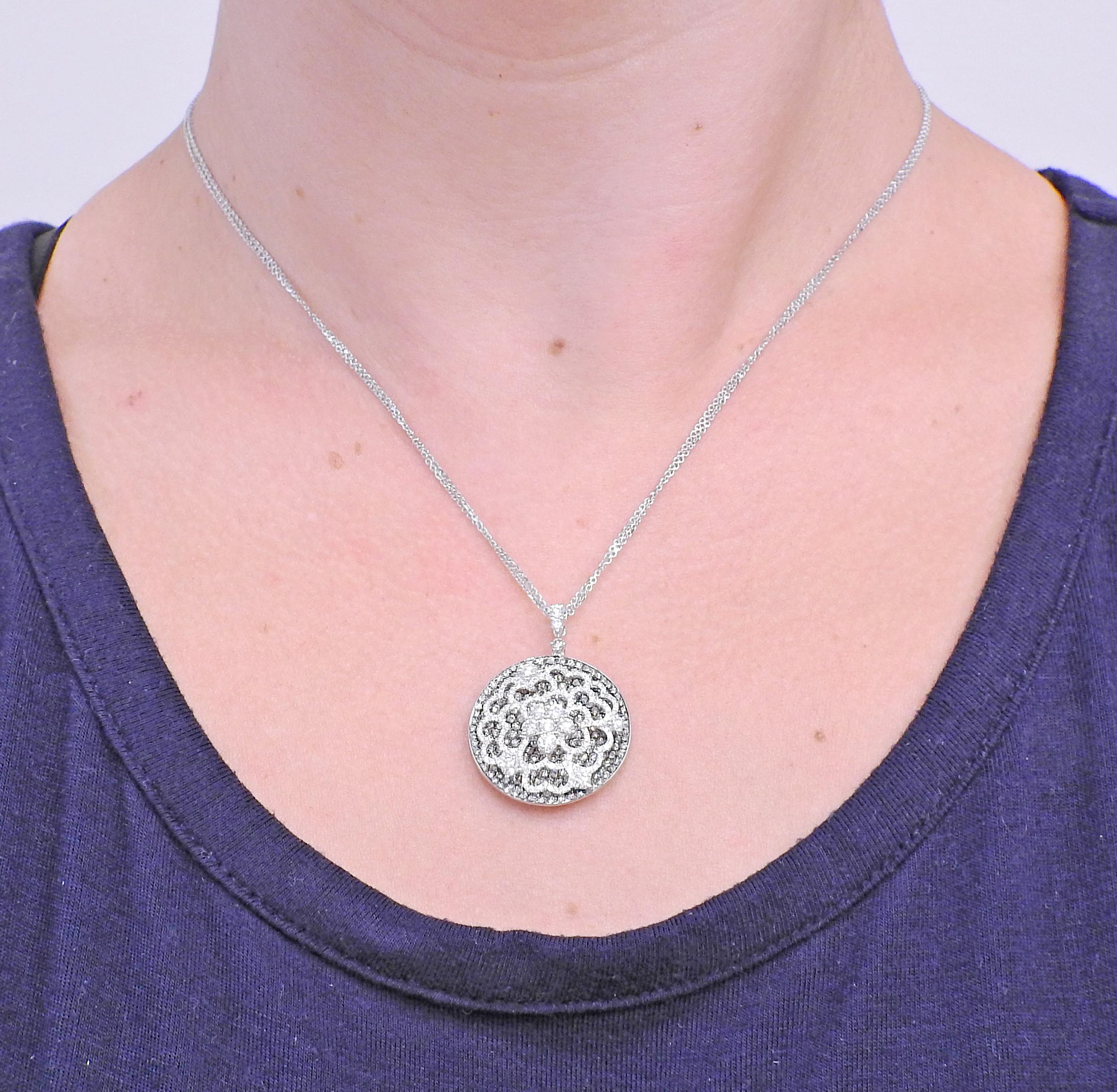 Women's Bucherer Fancy Diamond Pendant Necklace